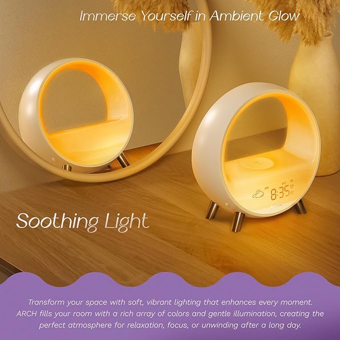 Dekala 5G Arches Gradual Sunrise Alarm Clock - Image 6