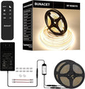 COB LED Strip Lights 5760LEDs, 40FT 4000K Dimmable Daylight Bright LED Lights by BUNACET