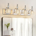 Modern Glass Crystal Vanity Light by LBSQJ