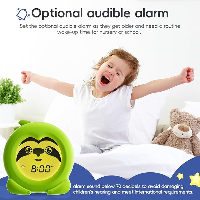 B&H Sleep Trainer Clock for Toddler - Image 6