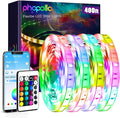 phopollo Bluetooth 24V Led Strip Lights 400ft, Color Changing LED Lights by Phopollo