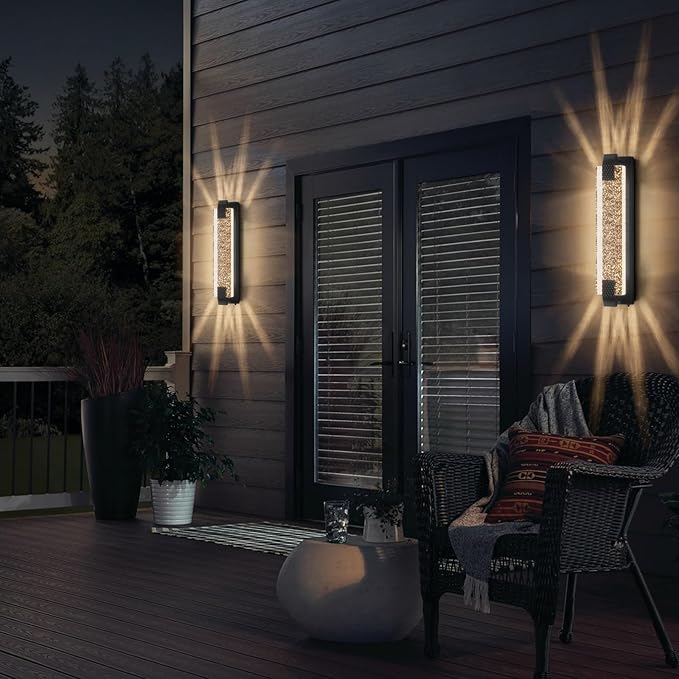 camuucci Dusk to Dawn Outdoor Light, 23.6 Inches LED Porch Lights Outdoor - Image 7