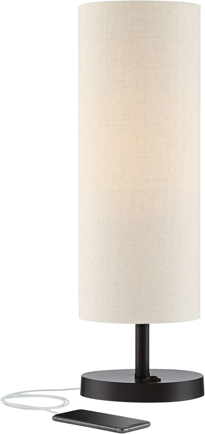 360 Lighting Heyburn 20" High Modern Accent Hotel Style Table Lamp - Image 2