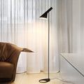 Tall Standing Floor Lamp for Living Room Modern Metal Stand Lights for Office by LUSTORM