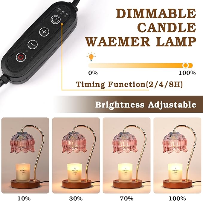Dimmable Candle Warmer Lamp - Image 2