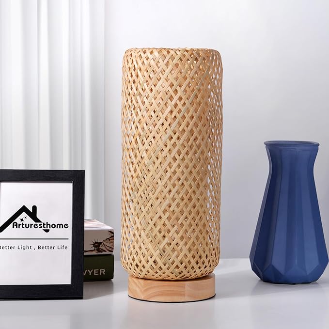 Arturesthome Bamboo Table Lamps - Image 4