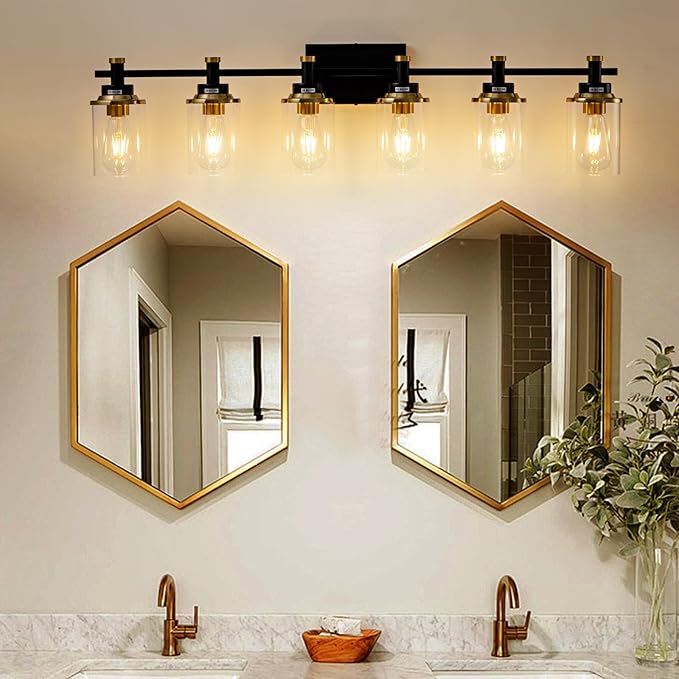 6 Bathroom Vanity Lights, Sconces Wall Lighting - Image 2