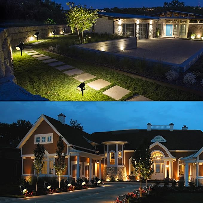LED Landscape Lights Low Voltage Spotlights Lighting 5W 12V 24V Garden Pathway - Image 7
