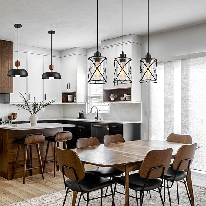 3 Lights Industrial Pendant Light - Image 2
