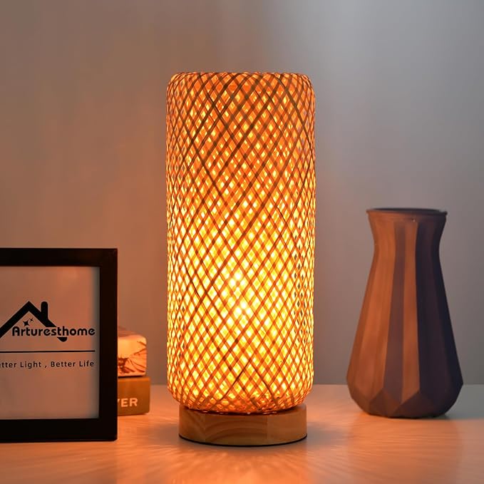 Arturesthome Bamboo Table Lamps - Image 3