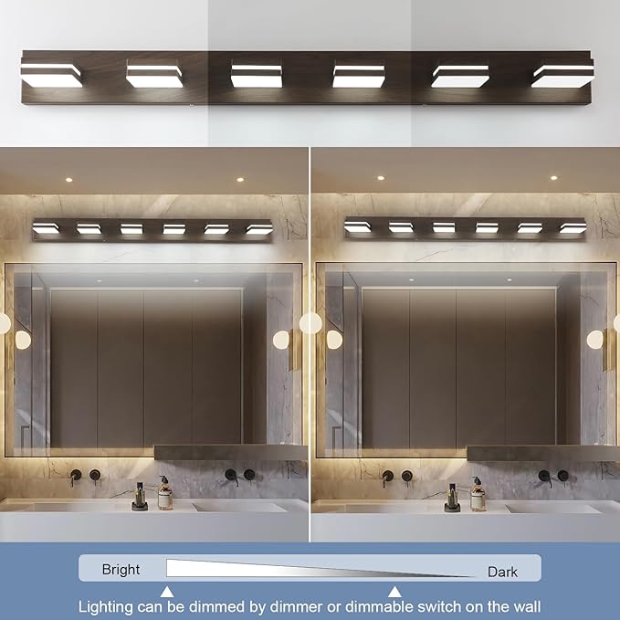 SineRise LED Modern Bathroom Vanity Light Fixtures - Image 3