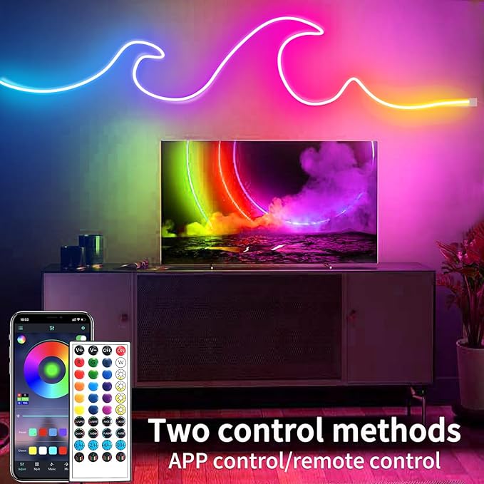 32.8FT Led Neon Rope Lights Control - Image 2
