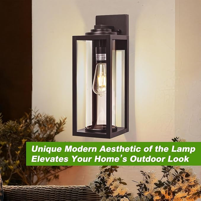 20inch Large Outdoor Wall Lights 2 Packs - Image 7