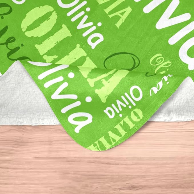 Gudina Personalized Name Blankets Custom Blanket - Image 6