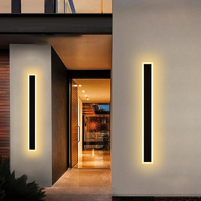 2 Pack Modern Outdoor Wall Lights - Image 8