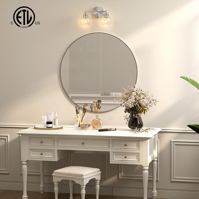 VONLUCE Bathroom Light Fixtures, 2-Light Vanity Lights - Image 2