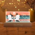 Personalized Couple Night Light by Thunala