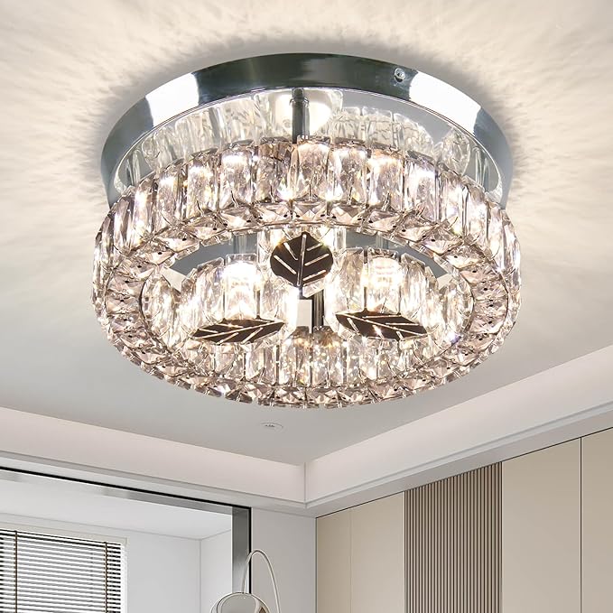Finktonglan 10.6" LED Crystal Chandelier - Image 5