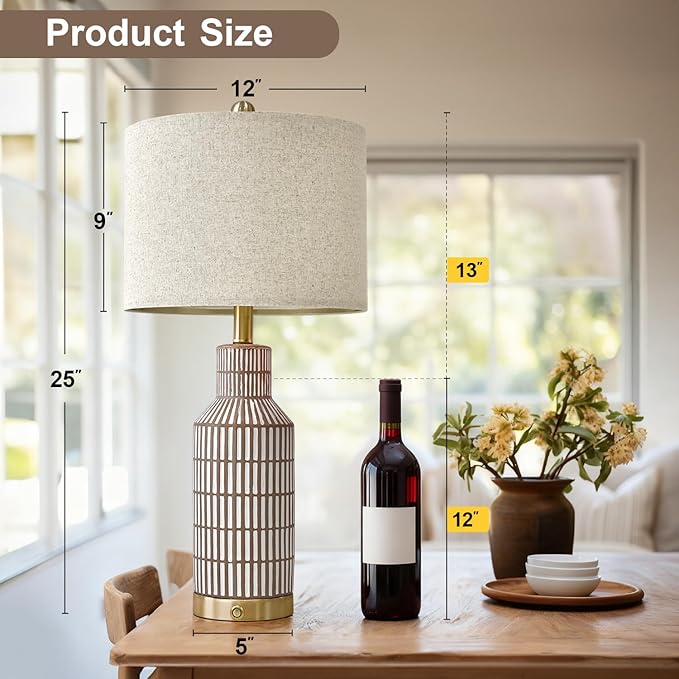 25" Modern 3-Way Dimmable Touch Control - Image 5