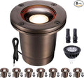 Gardenreet Brass Well Lights Landscape LED In Ground by Gardenreet