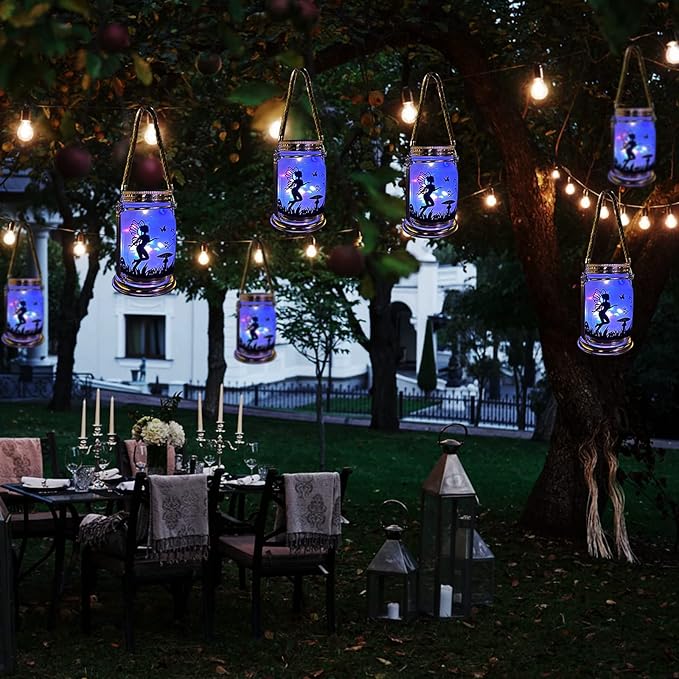 4 Pack Solar Fairy Lantern for Garden Decorations -Mothers Day Gifts for Mom - Image 6