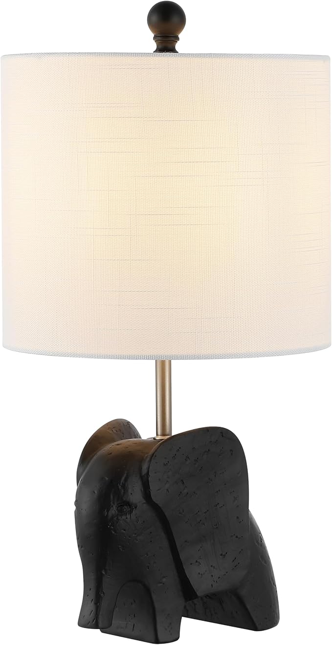 JONATHAN Y JYL1143A 17.5" Bohemian Elephant Table Lamp by JONATHANY