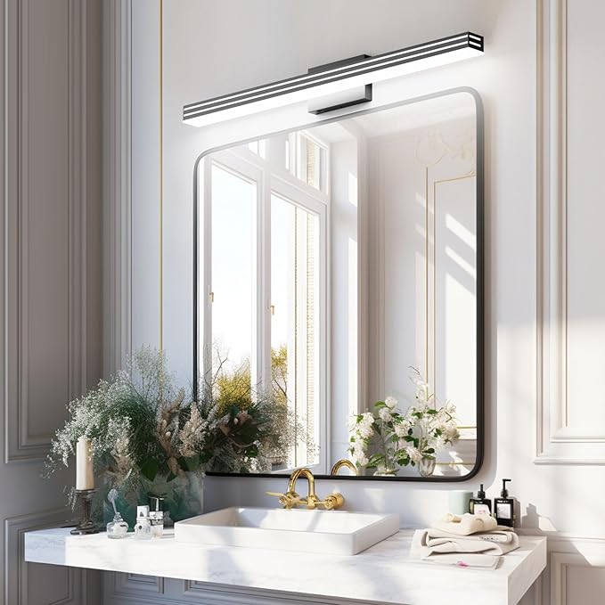 Ralbay 5 Color Temperature Dimmable LED Modern Black Vanity Light - Image 6