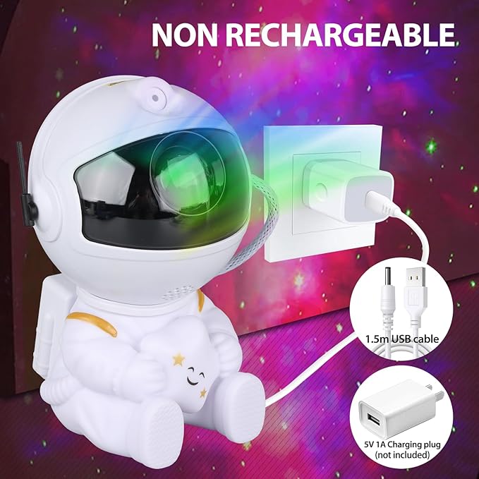 Astronaut Star Projector, Star Projector Galaxy Light - Image 7