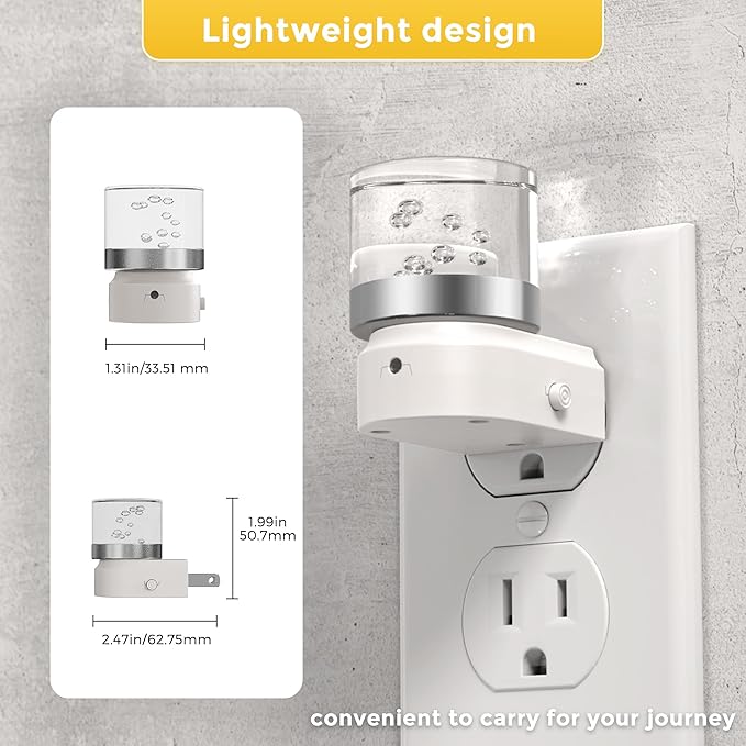 L LOHAS LED Night Light, Night Lights Plug into Wall, 3000K Soft Light LED - Image 6