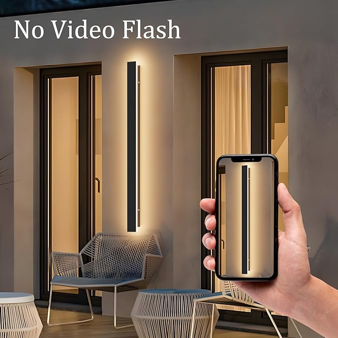 2 Pack 31.5inch Modern Outdoor LED Wall Lights 24W Exterior Wall Light Fixture - Image 7