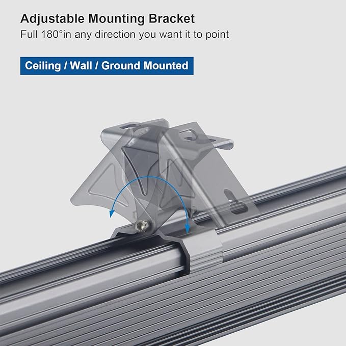 36W LED Wall Washer Lights, 6000K Daylight White Linear Flood Light, 3.2ft/40 - Image 4