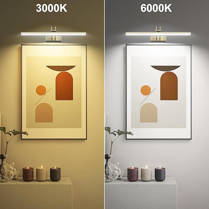 Picture Light, Picture Lights for Wall Cordless, Battery Wall Lights for - Image 4