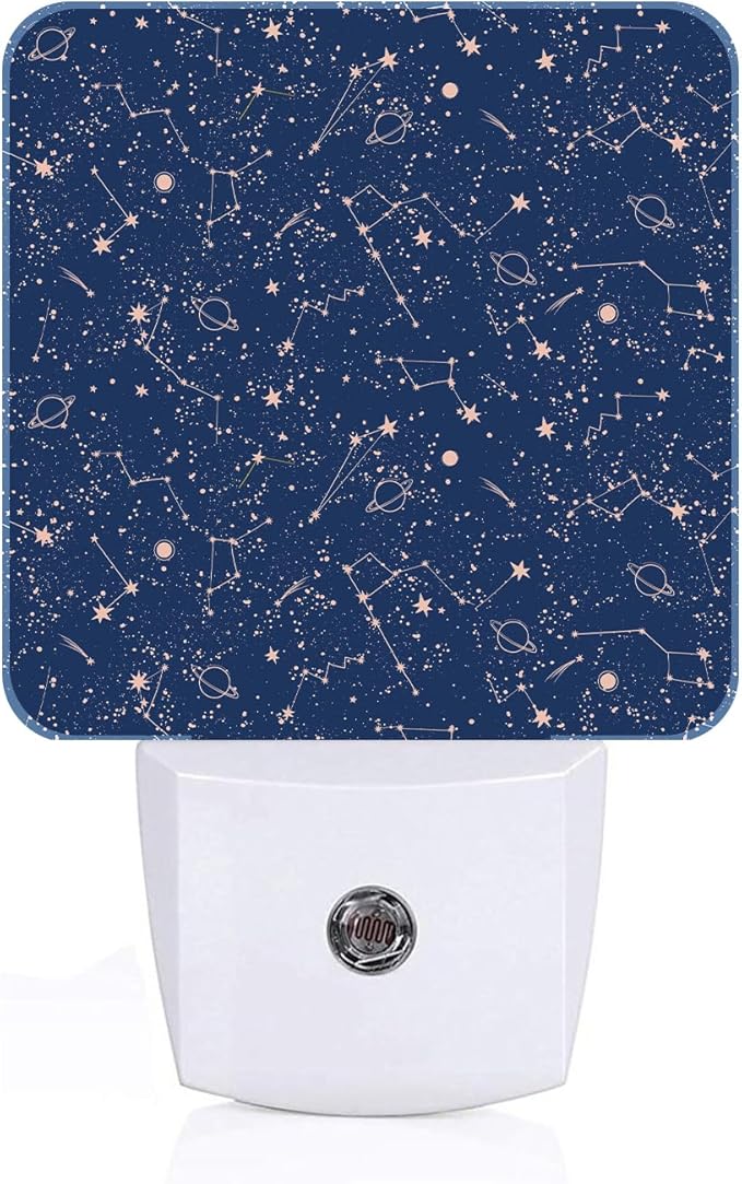 Star Map Night Light, Plug Into Wall by Unknown