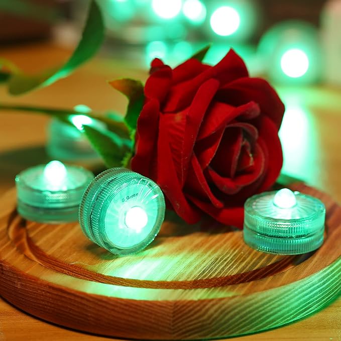 HL Submersible LED Light, 100 Hours Waterproof Flameless Led Lights Battery - Image 3