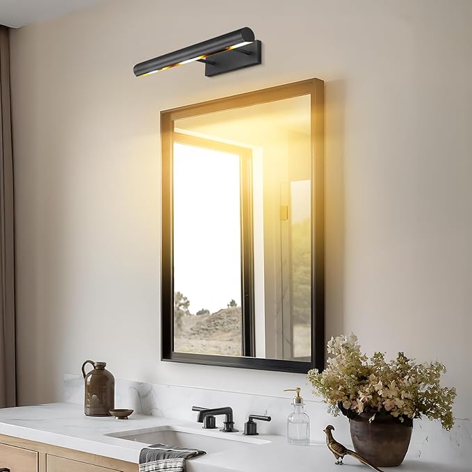 Black Picture Light, 18inch Hardwired Picture Lights, Rotatable Picture Lights - Image 9