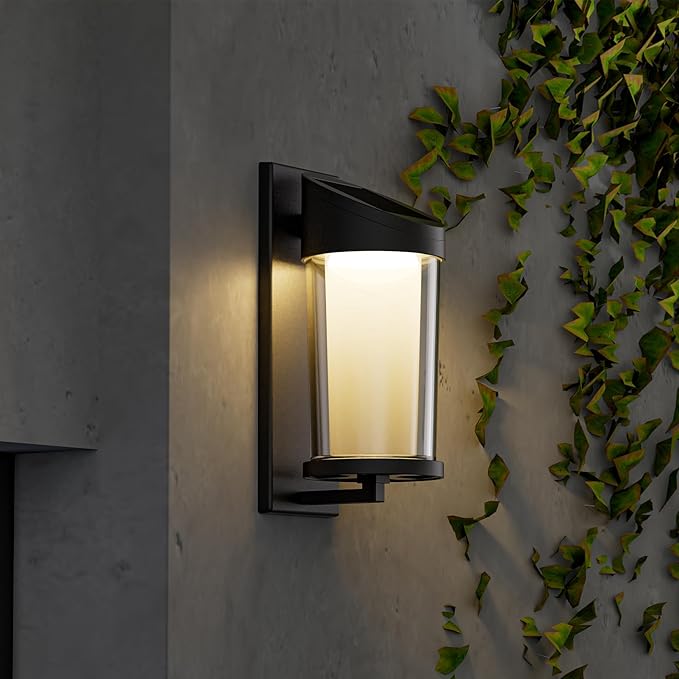 Solar Yard 4-Pack Outdoor Wall Lights, Light Fixture, LED Exterior Lighting by SolarYard