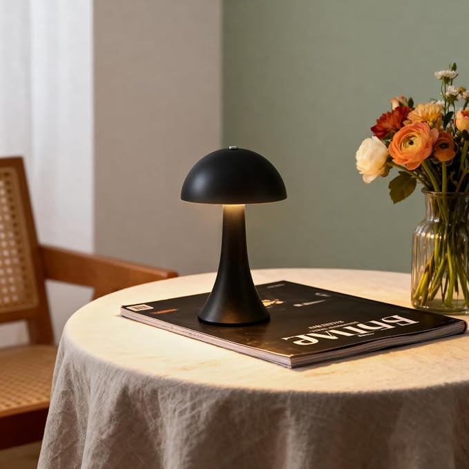 Cordless Table Lamp, Portable LED Desk Lamps, 1800mAh Battery Operated - Image 6