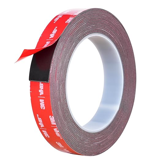 Double Sided Tape Heavy Duty, Waterproof Mounting Foam Tape, 16.5ft Length by Couzeely