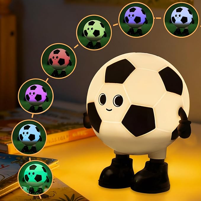 Cute Soccer Ball Night Light - Image 2