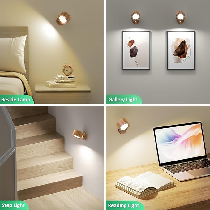 Lightbiz LED Wall Lights, Wall Sconces 2 Pcs - Image 2