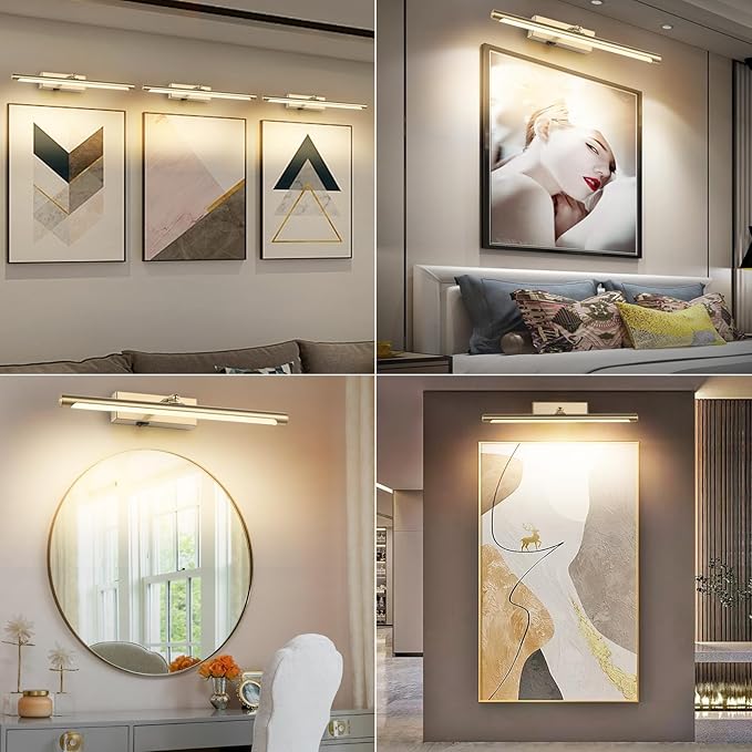 Picture Light for Wall Battery Operated, 9000mAh Wireless Wall Light for Display - Image 5