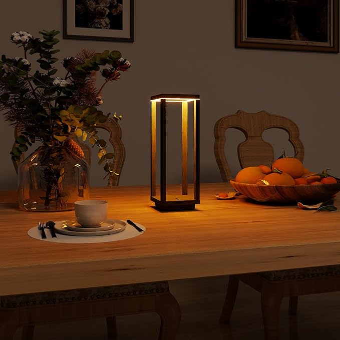 Cordless Table Lamp Rechargeable, IP55 Waterproof, 60h Runtime Protable Outdoor - Image 7