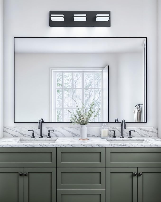 VONLUCE Bathroom Vanity Light Fixture, 3-Light Modern LED Vanity Lights - Image 7