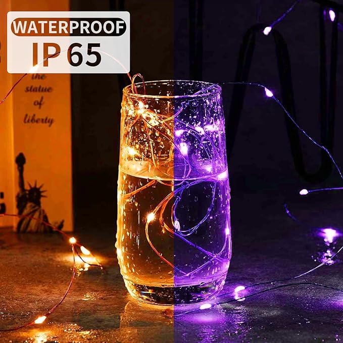 24 Pack Fairy Lights 7Ft 20 LED Twinkle String Lights Battery Operated - Image 2