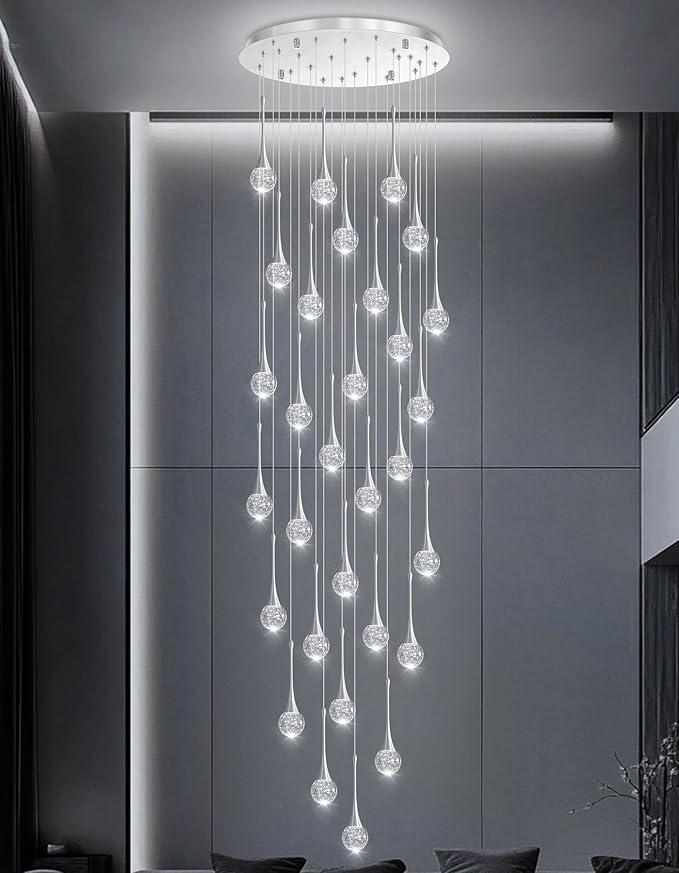 30 Light Modern Glam Crystal Chandelier - Image 7