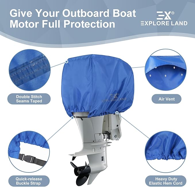 Explore Land Outboard Motor Cover - Image 5