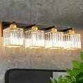 Bathroom Vanity Light Fixtures Over Mirror 4 Crystal Lights by DIAMONDFORGEOFFICIAL