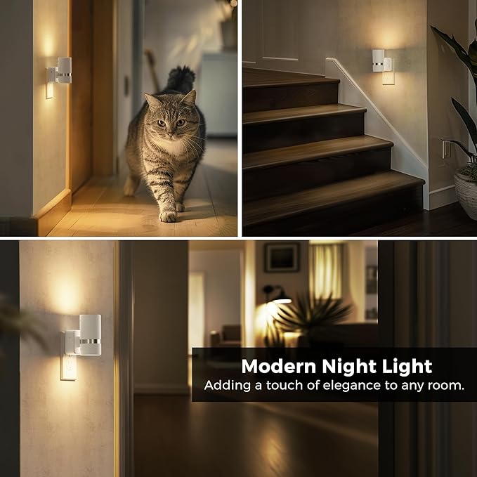 L LOHAS LED Night Lights Plug into Wall, Plug in Night Light - Image 5