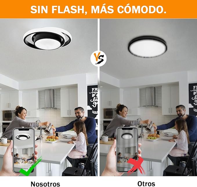 Motion Sensor LED Ceiling Light Indoor, 36W Cool White Mount Motion Activated - Image 9