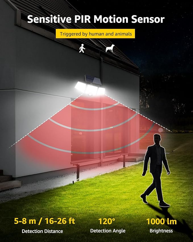 LE Solar Lights for Outside, Solar Lights Outdoor - Image 3